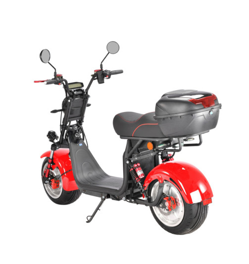 Электроскутер WHITE SIBERIA PRO MAX 3950W, красный