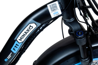 Электровелосипед Minako F11 Pro 20ah, красный