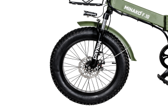 Электровелосипед Minako F10 хаки
