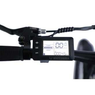 Электровелосипед WHITE SIBERIA CAMRY LIGHT 500W (матовый серебристый)