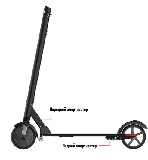 Электросамокат Cityroller X8, черный