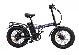 Электровелосипед HIPER KEMONO KUROSAI NEW BF220 (R20FAT 500W 48V) складной, 7скор