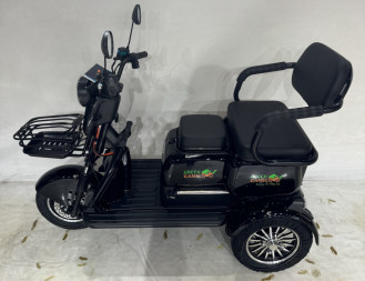Трицикл GreenCamel Фродо X7 PRO V2 (60V20Ah 800W R10) дифференциал, черный