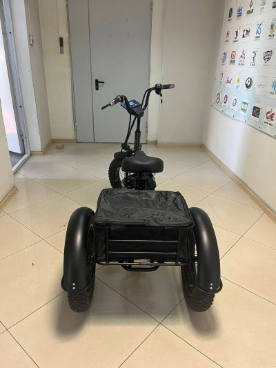 Электровелосипед трехколесный трайк байк GT ZV-01 48V / 20Ah