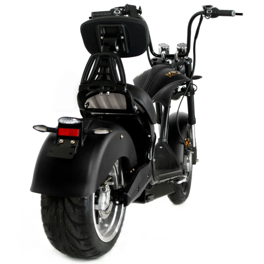 Электрический скутер Ikingi Chopper черный