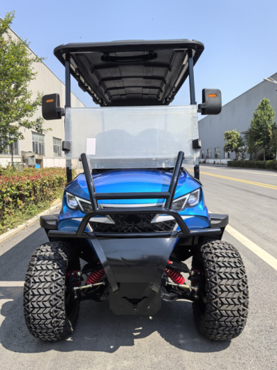 Гольфкар GreenCamel Сонора A42L (4+2, 4kW AC, R14 литые) LUX lifted, синий