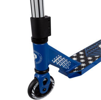 Трюковый самокат-снегокат PLANK CYCLE, синий